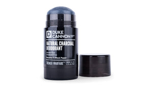 Duke Cannon Natural Charcoal Deodorant (Bergamot & Black Pepper)