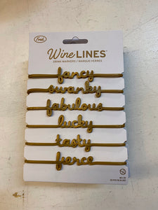 Wine Lines Sassy Markers