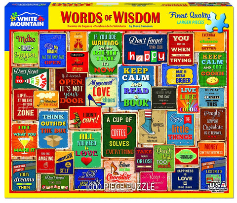 Words of Wisdom Puzzle