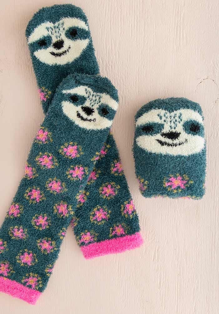 Sloth Cozy Socks