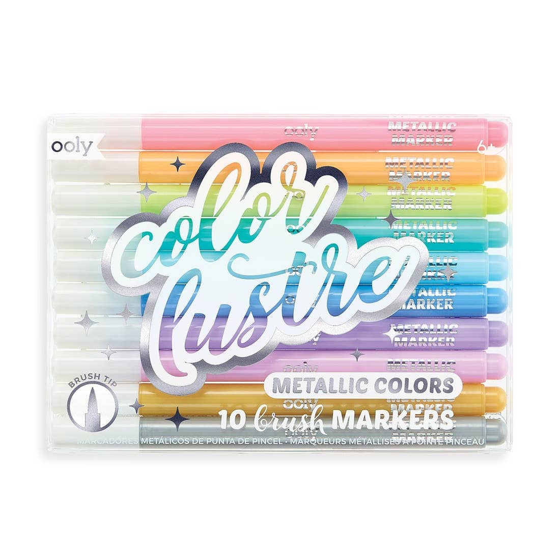 Color Lustre Brush Markers
