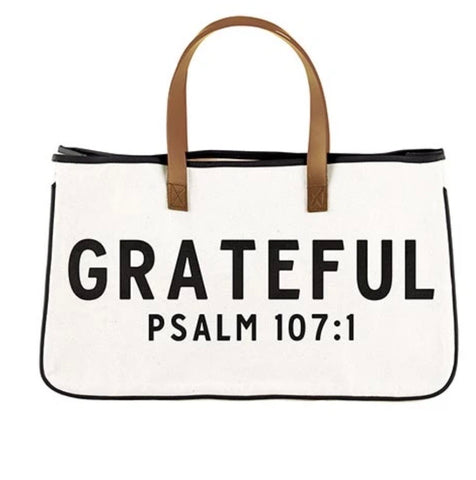 Grateful Canvas Tote