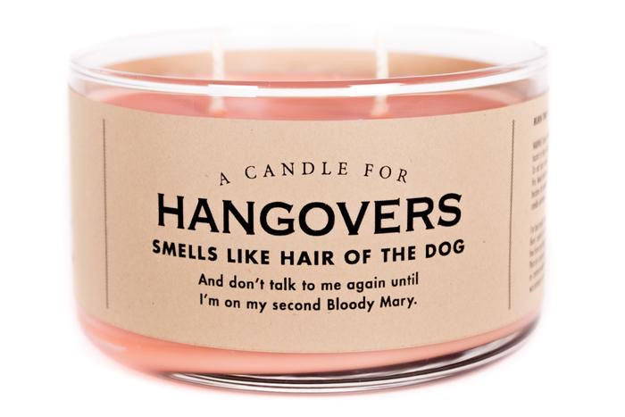 Hangovers Candle