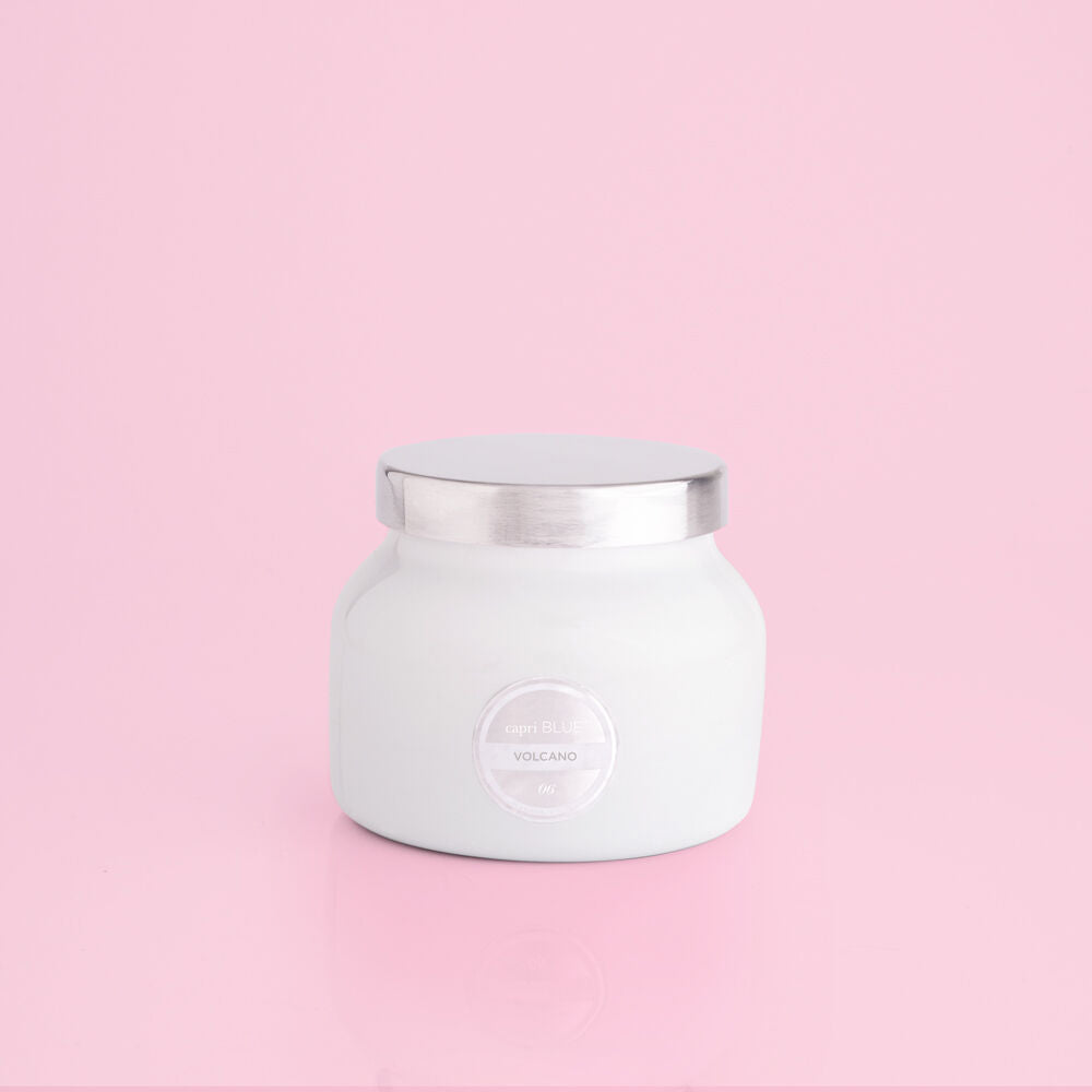 Volcano White Signature Petite Jar Candle
