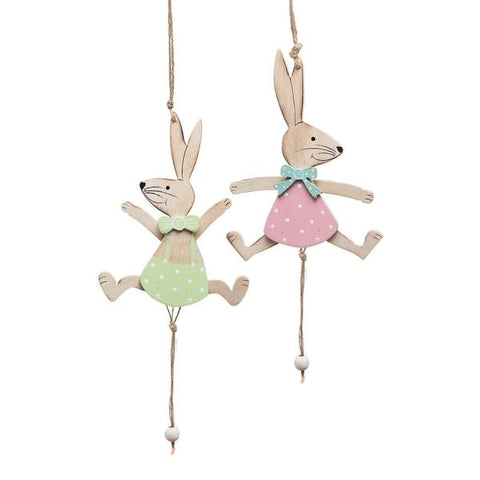 Jumping Bunny Ornament