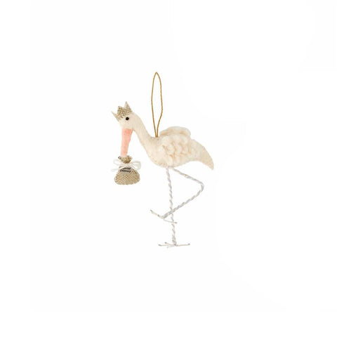 Stork Baby Ornament