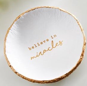 Believe In Miracles Pazitive Trinket Dish