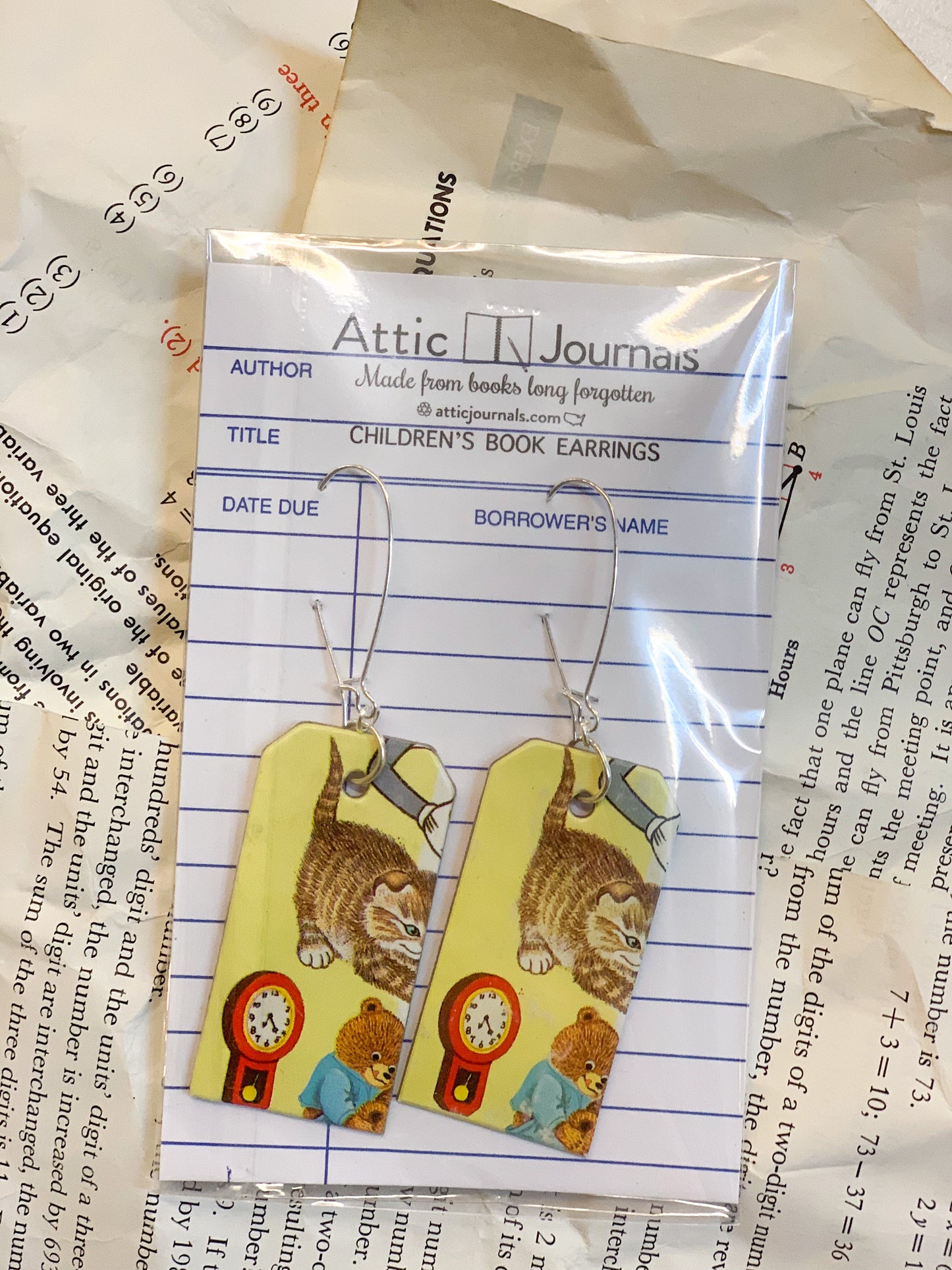 Book Lover Earrings