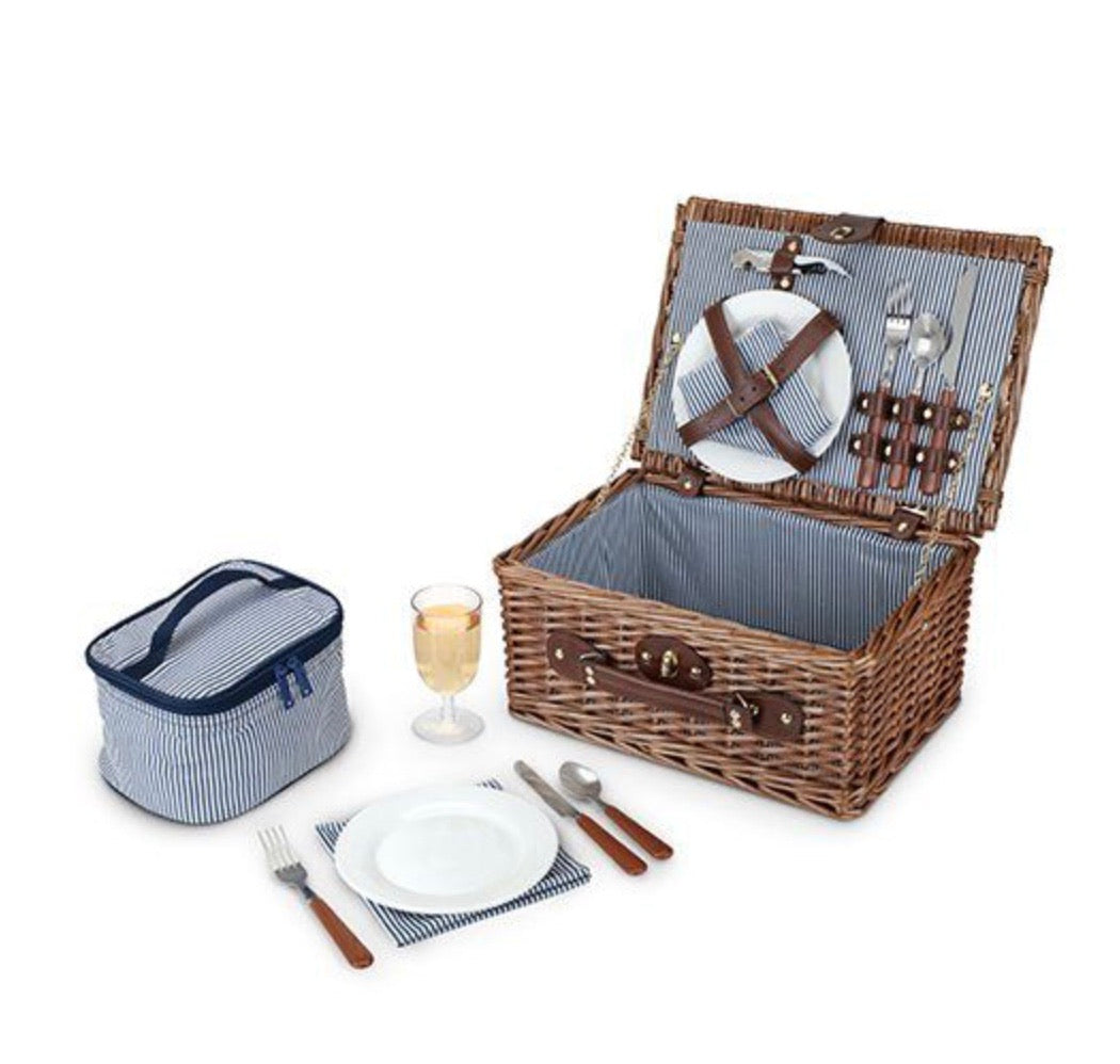 Newport Wicker Picnic Basket