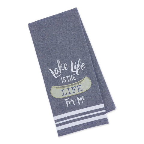 Lake Life is the Life for Me Dish Towel