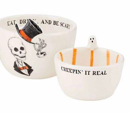 Skeleton Nested Dip Bowl Set