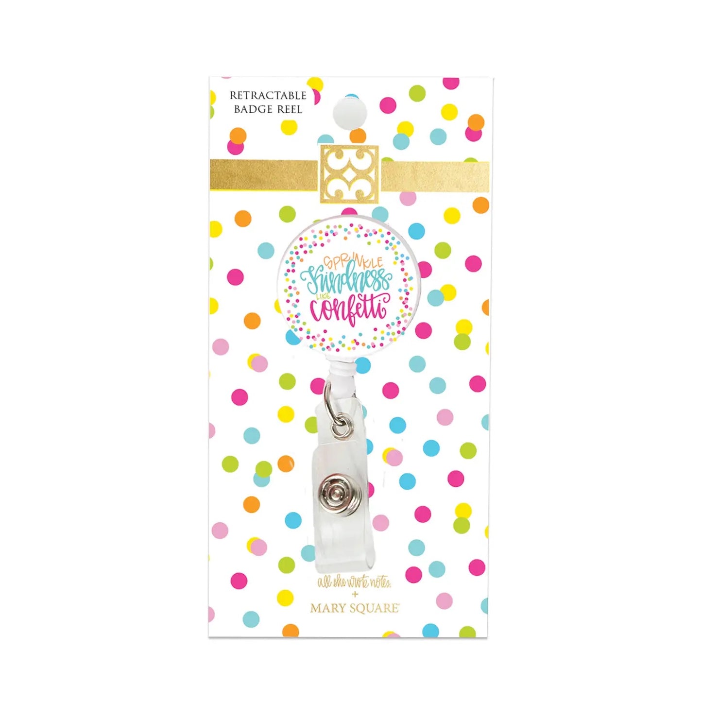 Badge Reel Sprinkle Kindness