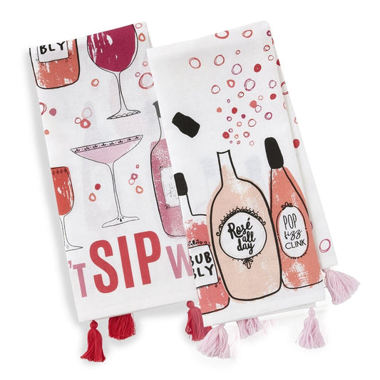 Rose All Day Dish Towel