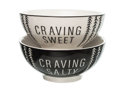 Craving Sweet and Salty Bowl set