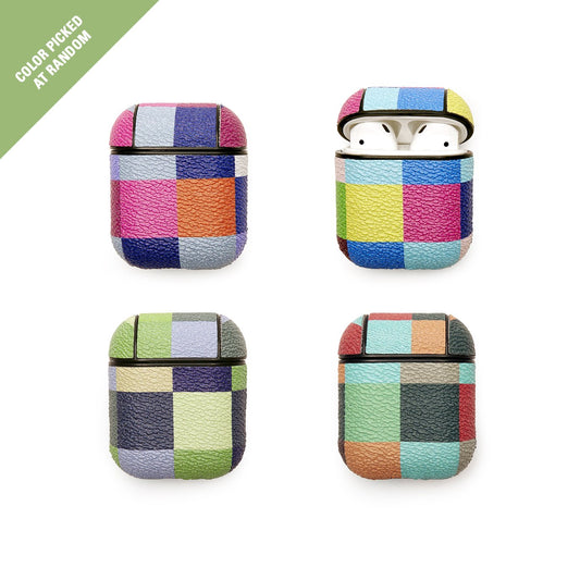 Plaid Earbud Case