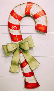 Metal Hanging Candy Cane