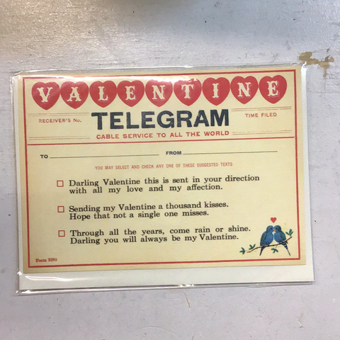 Valentine Telegram