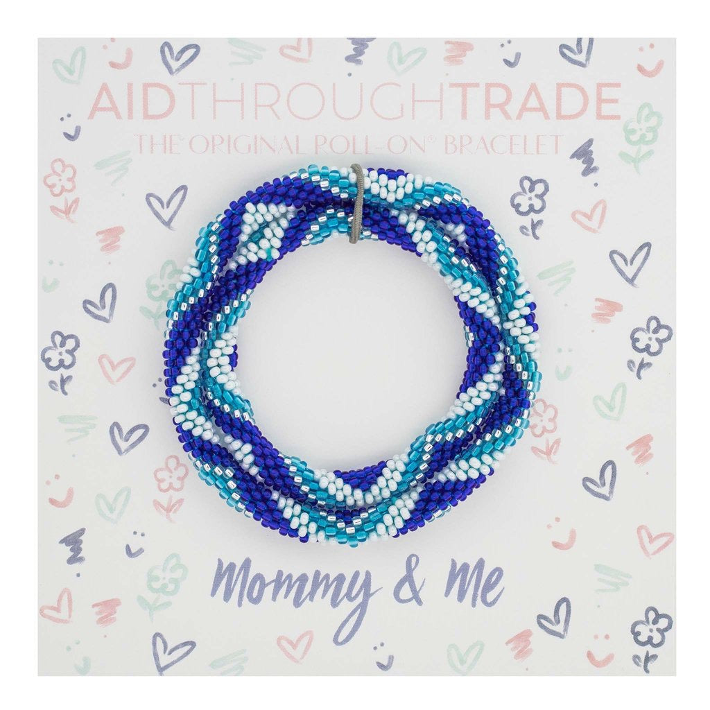 Mommy & Me Roll-On® Bracelets Dolphin - Set of 2