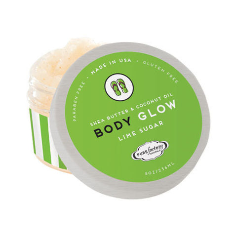 Lime Sugar, Body Glow Sugar Scrub