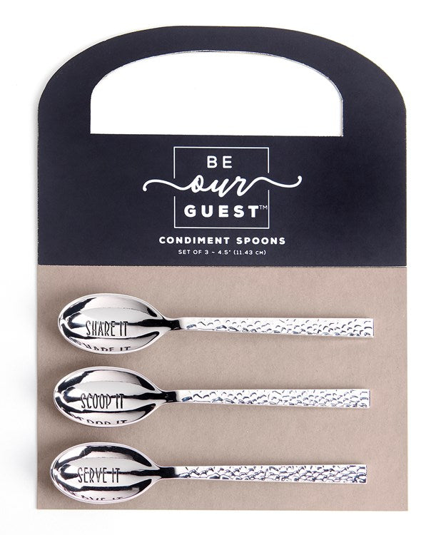Condiment Spoons 3pk