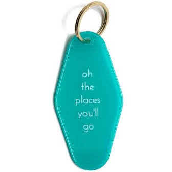 Oh The Places You'll Go Keychain