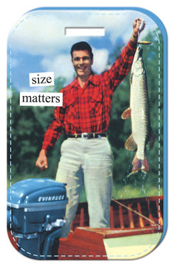Size Matters Luggage Tag