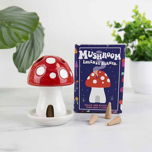 Mushroom Incense Burner