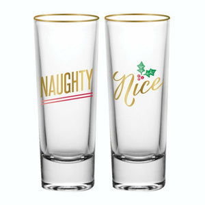 Naughty Nice Shot Glass Set