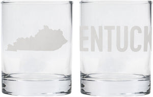 Kentucky Rocks Glass Set
