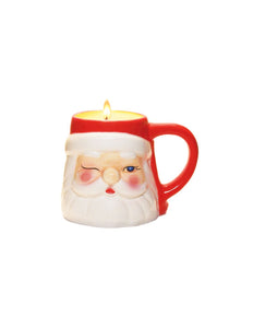 Santa Mug Candle